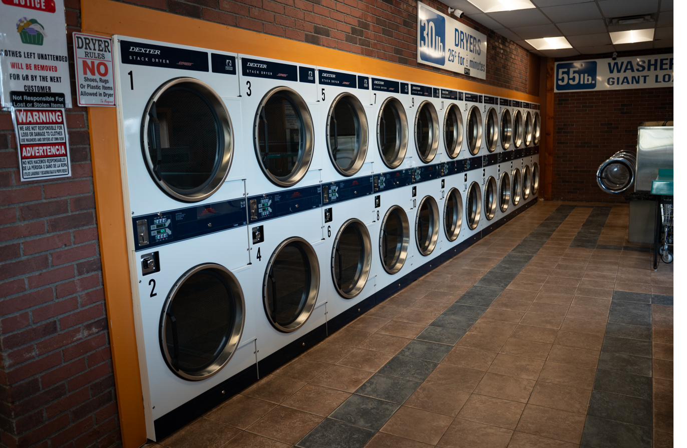 Brand new Dexter stack dryers numbered 1 through 16